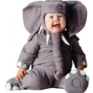 Infant Baby Sz 6-12mths ELEPHANT Costume Tom Arma